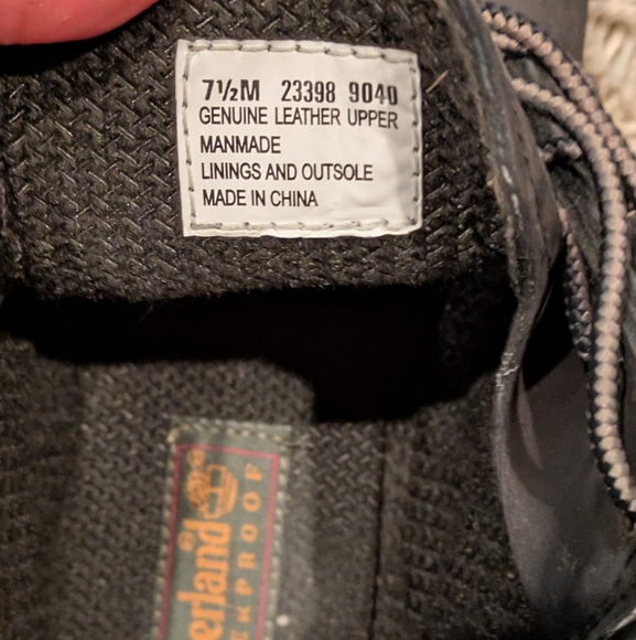 TIMBERLAND WOMEN'S NELLIE WATERPROOF CHUKKA BOOTS Black 7.5 - Picture 5 of 6